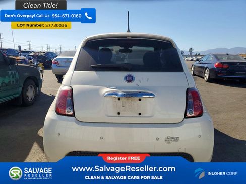 Used 2016 FIAT 500 e w/ Esport Package FWD image 8