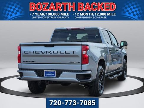 Used 2026 Chevrolet Silverado 1500 Custom w/ Turbomax Blackout Package AWD/4WD image 6
