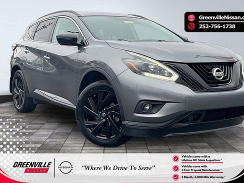 Used 2018 Nissan Murano SL w/ Midnight Edition Package FWD image 1