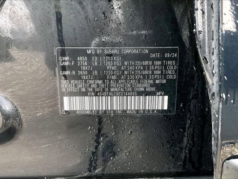 Certified 2025 Subaru Outback Onyx Edition image 33