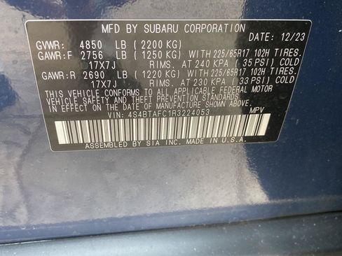 Used 2024 Subaru Outback Premium AWD/4WD image 17
