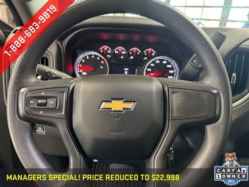 Used 2019 Chevrolet Silverado 1500 Custom w/ Custom Value Package AWD/4WD image 22