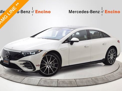 Certified 2023 Mercedes-Benz EQS 580 4MATIC Sedan image 1