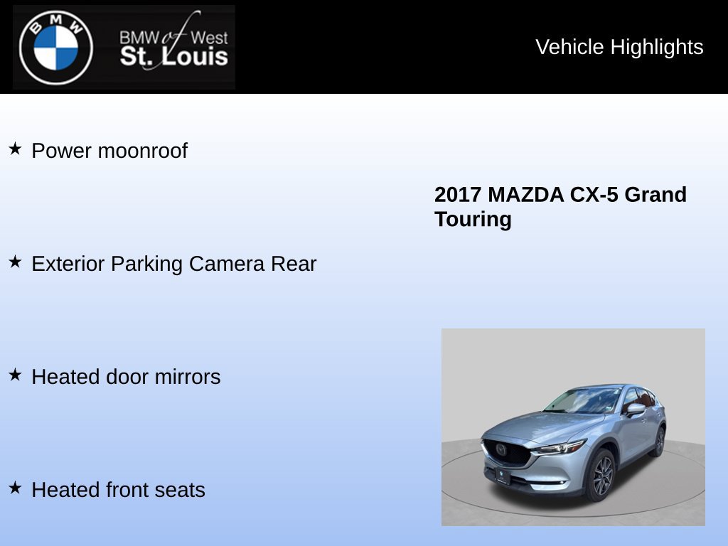 Used 2017 MAZDA CX-5 Grand Touring AWD/4WD image 8