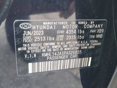 Certified 2023 Hyundai Sonata SEL w/ Convenience Package FWD image 5