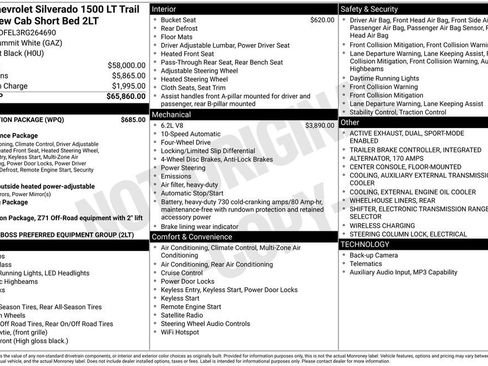 Used 2024 Chevrolet Silverado 1500 LT Trail Boss w/ Protection Package AWD/4WD image 27