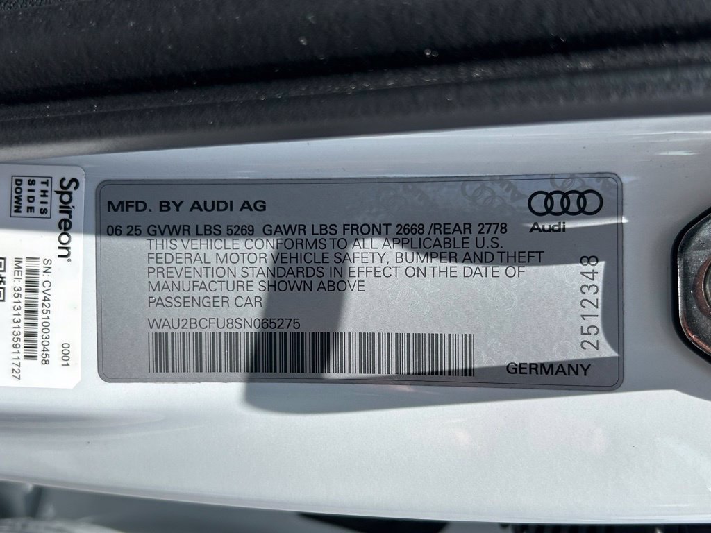 Certified 2025 Audi A5 Premium w/ Premium Plus AWD/4WD image 62