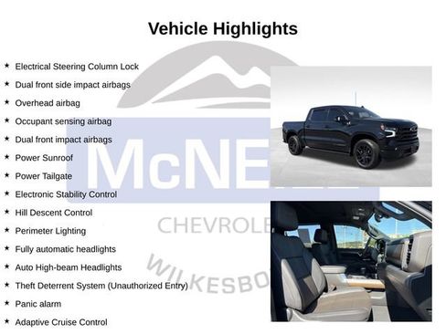 Used 2024 Chevrolet Silverado 1500 High Country w/ Midnight Edition AWD/4WD image 11
