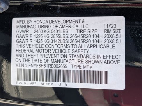 Used 2024 Honda Passport Black Edition image 37