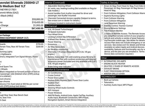 Used 2024 Chevrolet Silverado 2500 LT AWD/4WD image 12