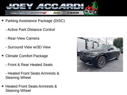Used 2023 BMW X6 M50i w/ Climate Comfort Package image 8
