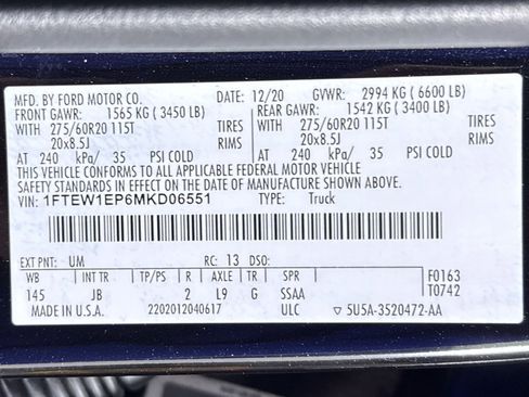 Used 2021 Ford F150 XL w/ STX Appearance Package image 28