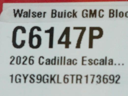 Used 2026 Cadillac Escalade Platinum Sport AWD/4WD image 31