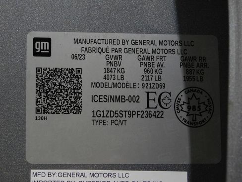 Used 2023 Chevrolet Malibu LT FWD image 72