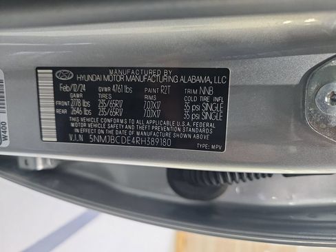 Certified 2024 Hyundai Tucson SEL AWD/4WD image 30