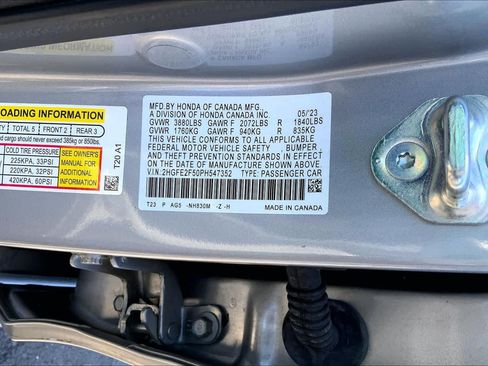 Used 2023 Honda Civic Sport image 34