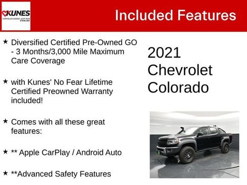 Used 2021 Chevrolet Colorado ZR2 w/ Colorado ZR2 Bison Edition image 4