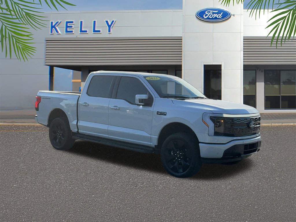 Certified 2025 Ford F150 Lightning Platinum w/ Dark Elements Package AWD/4WD image 7