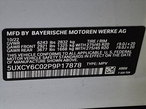 Used 2023 BMW X6 xDrive40i w/ Executive Package AWD/4WD image 21
