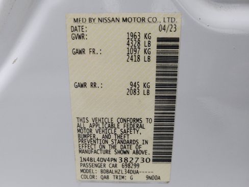 Used 2023 Nissan Altima 2.5 SV image 33