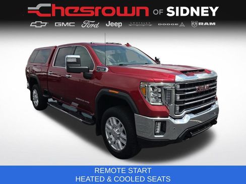 Used 2021 GMC Sierra 2500 SLT w/ SLT Premium Package AWD/4WD image 3