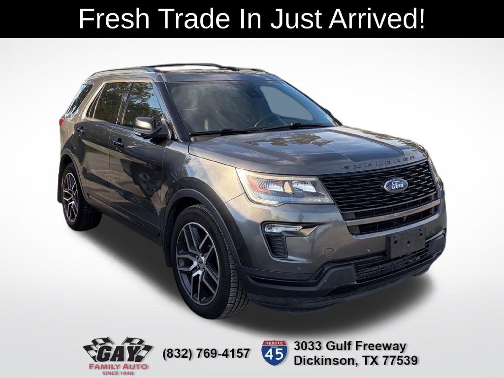 Used 2018 Ford Explorer Sport w/ Equipment Group 401A AWD/4WD 360° Tour