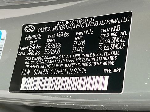 New 2026 Hyundai Tucson SEL AWD/4WD image 34