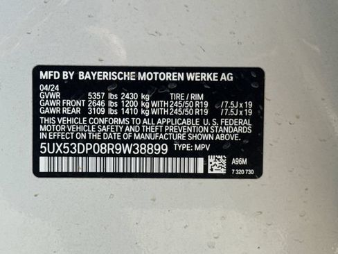 Used 2024 BMW X3 xDrive30i w/ Premium Package AWD/4WD image 23