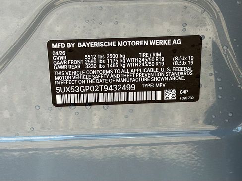 New 2026 BMW X3 xDrive30 w/ M Sport Package image 42