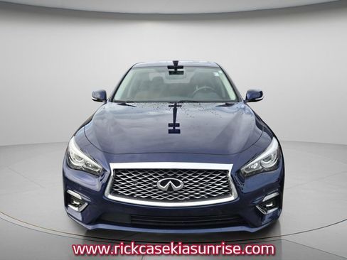 Used 2023 INFINITI Q50 Luxe w/ Cargo Package RWD image 3