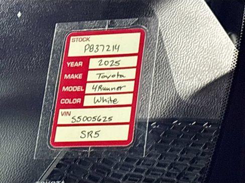 Used 2025 Toyota 4Runner SR5 RWD image 24