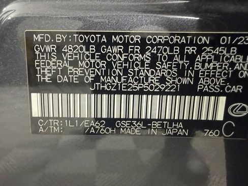 Used 2023 Lexus IS 350 F Sport w/ Memory Package AWD/4WD image 26