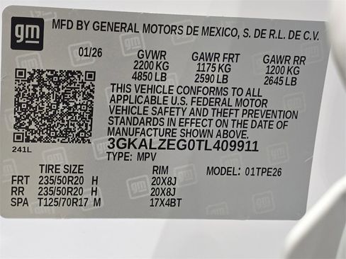 New 2026 GMC Terrain Denali w/ LPO, Black Badging Package image 35