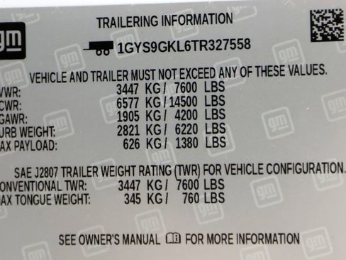Used 2026 Cadillac Escalade Platinum Sport w/ LPO, ONYX Package AWD/4WD image 58