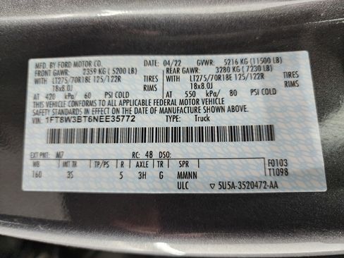 Used 2022 Ford F350 XLT w/ XLT Value Package image 60