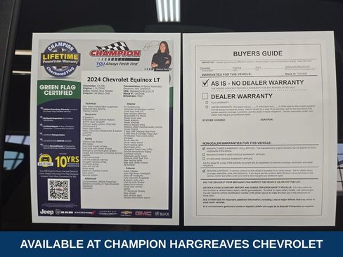 Certified 2024 Chevrolet Equinox LT w/ LPO, Floor Liner Package FWD image 43