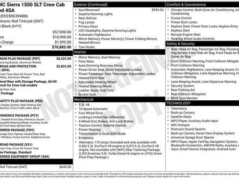 Used 2024 GMC Sierra 1500 SLT w/ SLT Premium Plus Package AWD/4WD image 3