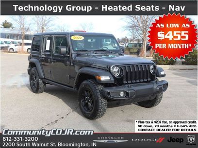 Used 2022 Jeep Wrangler Unlimited Willys