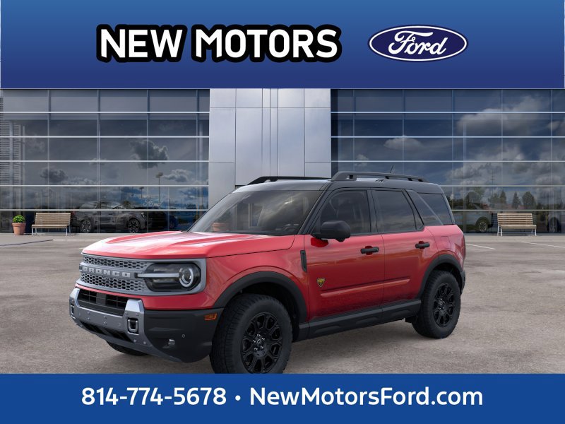 New 2026 Ford Bronco Sport Badlands w/ Badlands Tech Package AWD/4WD 360° Tour
