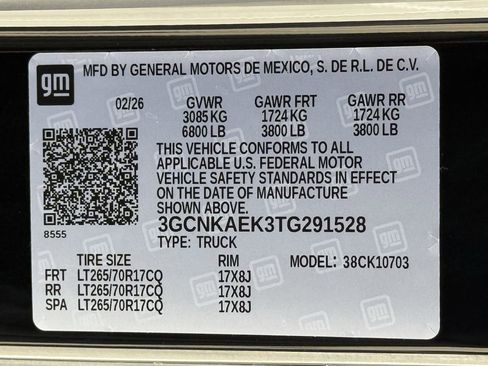 New 2026 Chevrolet Silverado 1500 W/T w/ WT Safety Package image 23