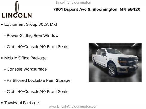 Used 2024 Ford F150 XLT w/ Equipment Group 302A MID image 9