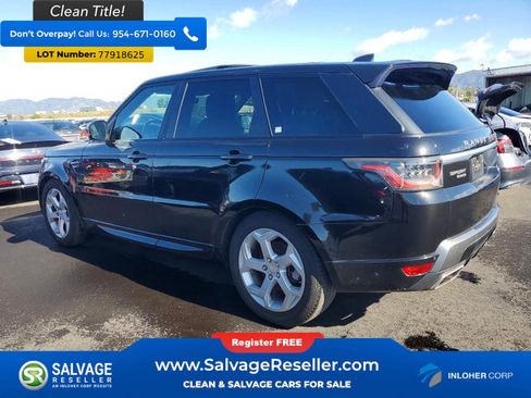 Used 2018 Land Rover Range Rover Sport HSE AWD/4WD image 3