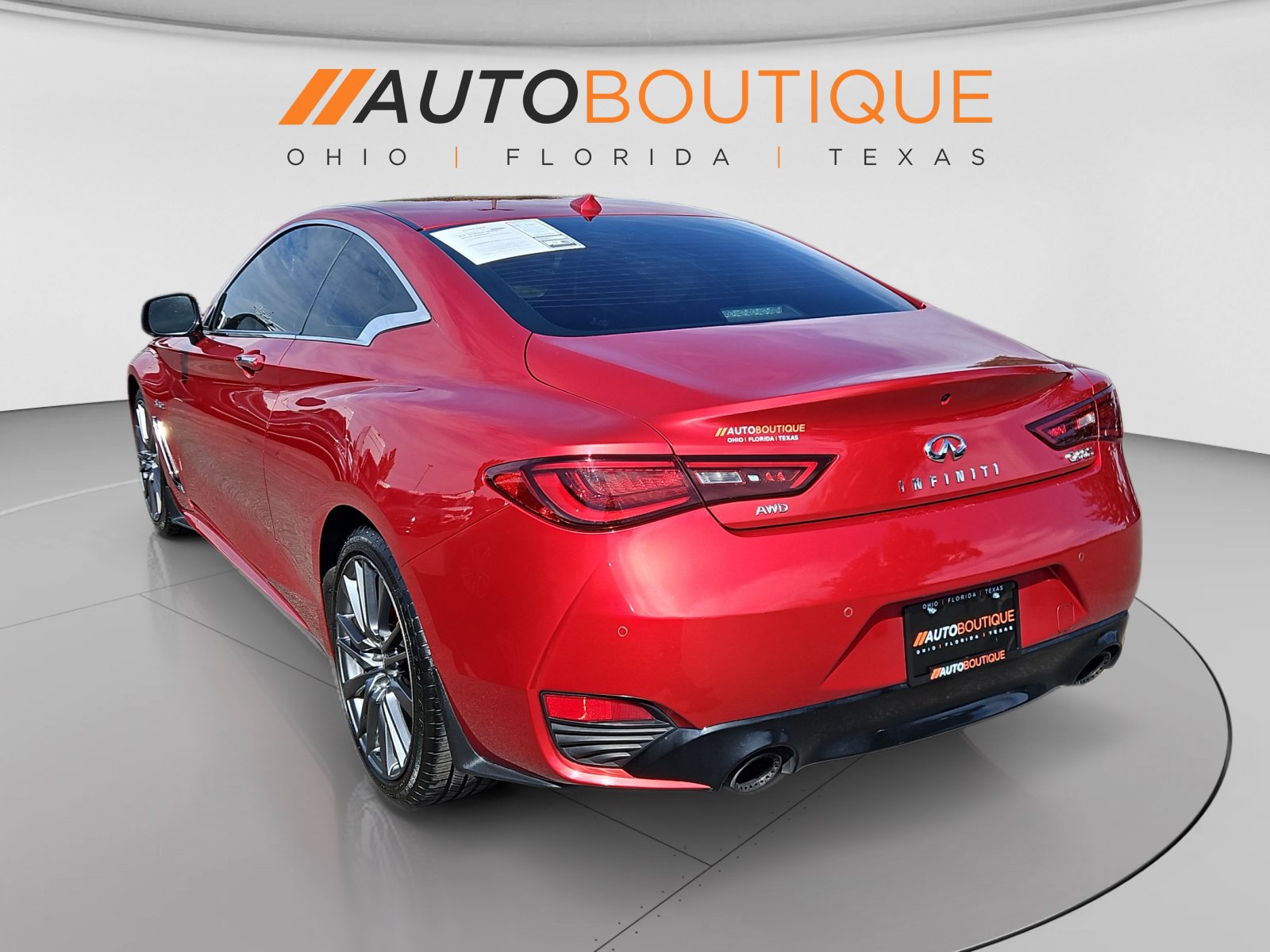 Used 2017 INFINITI Q60 Red Sport 400 AWD/4WD image 3