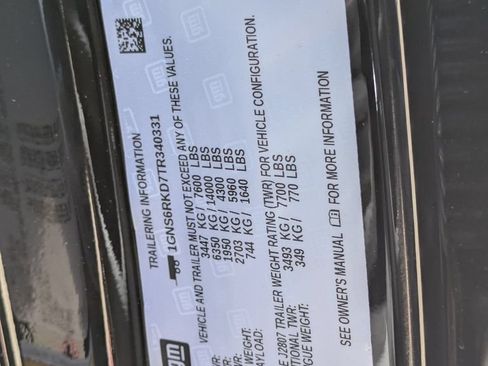 New 2026 Chevrolet Tahoe RST w/ RST Capability Package AWD/4WD image 45