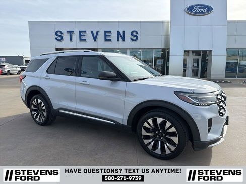 Used 2025 Ford Explorer Platinum w/ LUX Leather Package AWD/4WD image 1