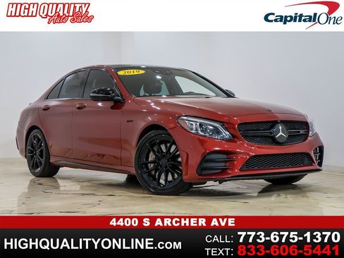 Used 2019 Mercedes-Benz C 43 AMG 4MATIC Sedan w/ Parking Assistance Package image 1