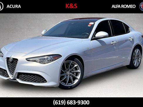 Used 2022 Alfa Romeo Giulia Ti w/ Active Assist Plus Package RWD image 1