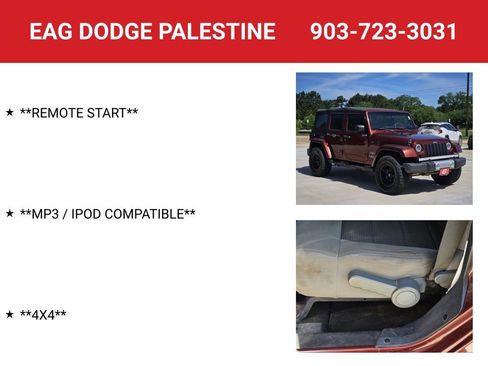 Used 2010 Jeep Wrangler Unlimited Sahara w/ Dual Top Group AWD/4WD image 4