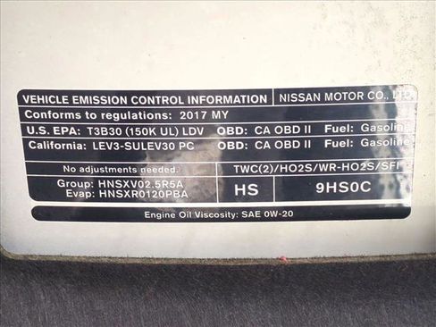 Used 2017 Nissan Altima 2.5 S w/ Power Driver Seat Package image 23