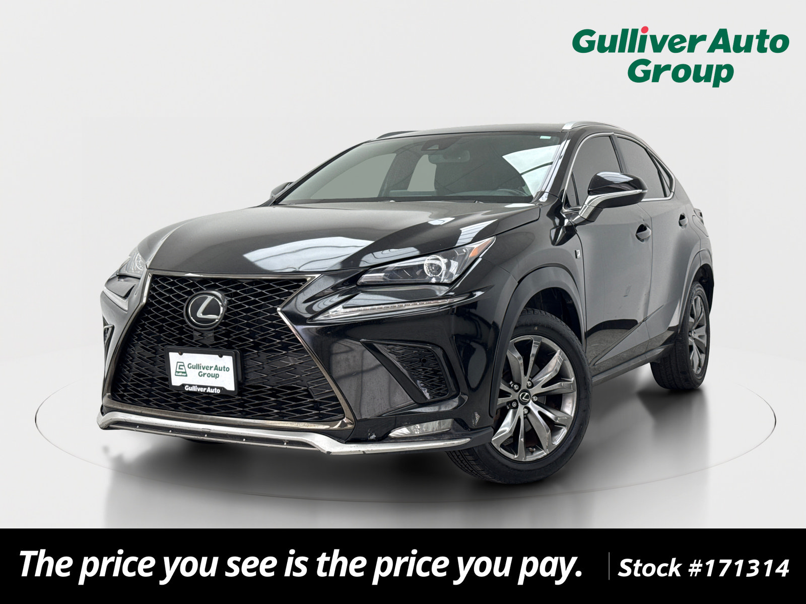 Used 2020 Lexus NX 300 F Sport w/ Accessory Package 2 FWD image 1